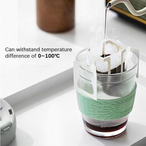 แก้วน้ำกาแฟทรงสร้างสรรค์ Aeofa แก้วน้ำพร้อมปลอกซิลิโคน แก้วน้ำมีฝาปิด - Product Image 2