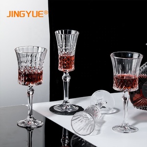 Copas de <span class=keywords><strong>Vino</strong></span> Tinto de Cristal sin Plomo de 270 ml, Estilo Vintage, con Tallo Largo, para Regalos de Boda, Fiestas y Aniversarios - Product Image 1