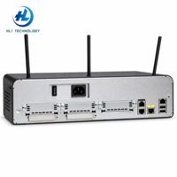 Passerelle de sécurité sans fil d'entreprise 1941W-C/K9 2RU, double bande 802.11n Wi-Fi, routeur double Gigabit, 2 baies EHWIC