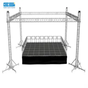 Individuelles Aluminium 6082 T6 Bühnenbeleuchtungsschmuck 390 mm Hochleistungs-Schmucksystem für Außen- und Innenbereich Bühnenbeleuchtungsschmuck-Display