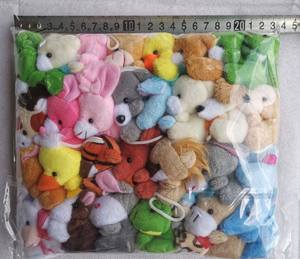 2025 Nieuwe Hot Sale Sleutelhanger Mini Cartoon Pluche Dieren Knuffels voor Kinderen Feestcadeaus Promotie - Product Image 2