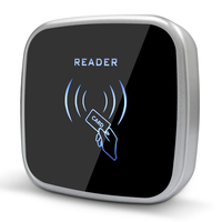 Lector RFID de doble frecuencia 125kHz + 13,56 MHz lector de tarjetas inteligentes para sistema de control de acceso IP65 salida Wiegand impermeable