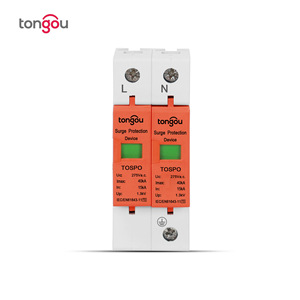 อุปกรณ์ป้องกันไฟกระชาก AC SPD 1P/2P/3P/4P AC275V ป้องกันฟ้าผ่า 15KA-40KA M283 - Product Image 3