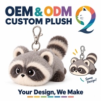 Fabricant de porte-clés en peluche personnalisés OEM ODM, pendentifs animaux en peluche doux et mignons, certifiés CE ASTM, sans MOQ, cadeaux pour enfants