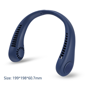 Ventilador de Cuello Mini Sin Aspas Recargable por USB, Portátil, Enfriador, para Colgar en el Cuello, para Coche, Exteriores, Hotel, de Plástico - Product Image 5