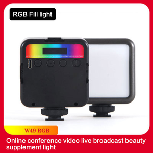Luz de Video LED RGB Profesional: Lámpara de Relleno Portátil de Alto CRI con Brillo Ajustable, Mini Luz para Vlogs para <span class=keywords><strong>TikTok</strong></span> Live - Product Image 4