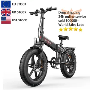 EU US Warehouse ENGWE Electric Motor Bike EP-2 Pro Electric Mountain Bike Fat Tire Bicycle 750W Electric Folding City bike