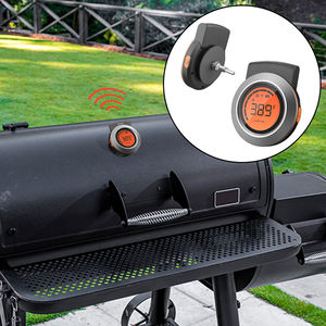 AT-01 Slimme Afstandsbediening voor Draadloze 2-Kanaals Waterdichte Goede Kwaliteit Vleesthermometer Kalibratie Roestvrijstalen Sonde OEM - Product Image 3