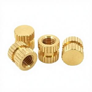 น็อตเกลียวปล่อยทองเหลืองชุบสังกะสีแบบมีร่องเกลียวเต็มตัว ขนาด M1.4 M1.6 M2 M2.5 M3 M4 M5 M6 M8  คลาส 4 เกลียวขวา สำหรับพลาสติก - Product Image 4
