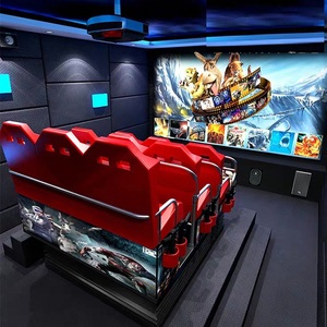 Cinéma 4D/7D mobile électrique de jeux fantastiques de simulateur de cinéma du mobile 5D/9D VR pour M. équipement à Guangzhou - Product Image 3