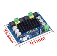 TPA3116D2 ses amplifikatörü kurulu çift kanal devre 2.1 kanal 2*80W + 100W Stereo güç ses