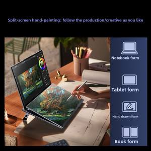 Nuevo Portátil Aether de 16 Pulgadas con Doble Pantalla para Negocios y Juegos, Intel Core I7, Pantalla IPS, GPU Dedicada <span class=keywords><strong>MX550</strong></span>, DDR4, SSD, Teclado en Inglés - Product Image 5
