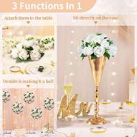 Bouquet de roses artificielles blanches en soie, composition florale pour arche de mariage, centre de table, décoration de chemin, vente en gros