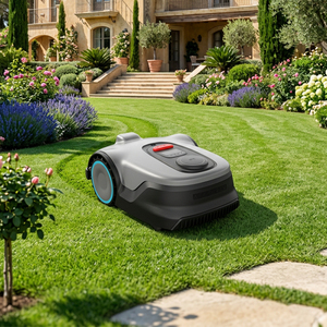 Tondeuse robot sans fil autopropulsée Kesen de qualité industrielle 20V, démarrage électrique, té<span class=keywords><strong>l</strong></span>écommandée, avec bac de ramassage, garantie 5 ans - Product Image 1
