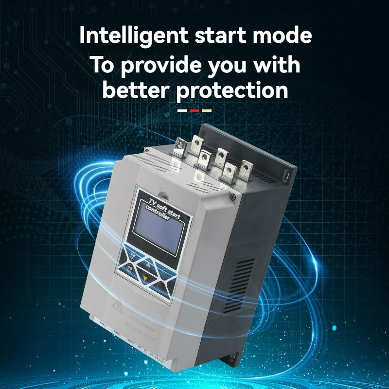 S-Series Online Soft Starter 12V Inverter Vector Control 750W Rated Power Single/Three Phase Motors/Compressors Variable