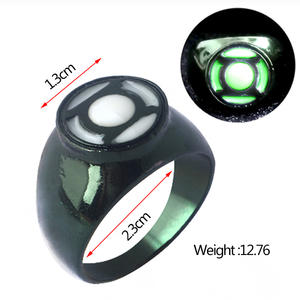 アニメ映画 グリーンライトリング ファッションリング ヒーロー 発光グリーンマジックリング コープス パワーリング - Product Image 4