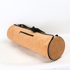 Boshiho Wholesale Large Yoga Mat <b>Tote</b> <b>Zip</b> up ECO Friendly Cork Yoga Sling Bag Travel Bags and Gym Bag - Product Image 4