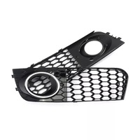 Grilles de phares antibrouillard, garnitures inférieures de pare-chocs avant, pièces automobiles en maille, installation facile, ajustement parfait pour A4 B8