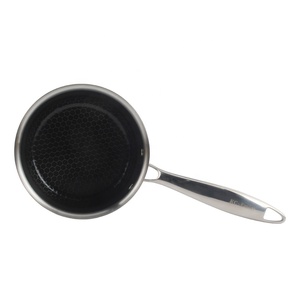 Mini Cacerola con Mango Ergonómico, Cacerola de Acero Inoxidable de Triple Capa Compatible con Inducción con Tapa - Product Image 5