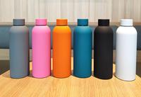 Vente en gros de tasses à café modernes et élégantes en acier inoxydable à double paroi de 500 ml, isothermes pour la rentrée scolaire