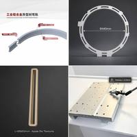 Profilé d'extrusion en alliage d'aluminium 6063 T5 pour boîtier de robot d'inspection avec usinage CNC de haute précision, pliage et anodisation