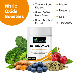 OEM ODM Hot Sale Nitric <b>Oxide</b> Capsules with L Taurine Supports Quick Recovery Promote Healthy Blood Flow Circulation Capsules - Product Image 2