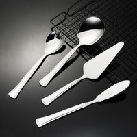 Ensemble de couverts occidentaux en acier inoxydable pour hôtel, couteau à steak, fourchette, cuillère, vaisselle occidentale haut de gamme pour la maison et l'hôtel