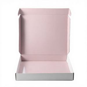 Custom Logo Color Printed Corrugated Paper Packaging Box Recycled Materials Recyclable Flat Express Clothing Gift Box Aircraft - Product Image 1