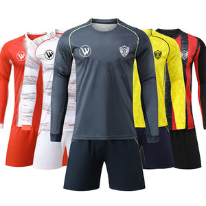 2025新款长袖球衣泰国品质足球衫男式队服套装足球球衣足球服 - Product Image 3