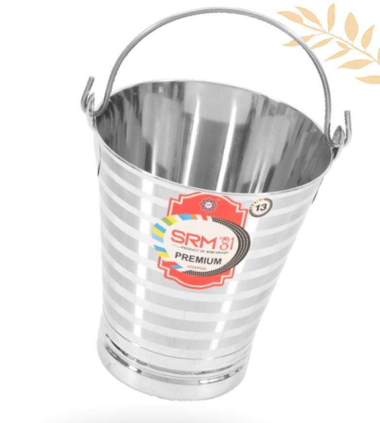 Aluminium Bucket Multipurpose Balti with Handle Specially Made for