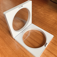 Boîte de présentation en plastique transparent pour colliers 3D flottants, cadre en film plastique, emballage et rangement, boîte à bijoux, boîte de présentation en plastique – Vente en gros