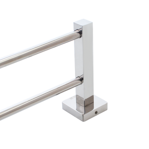 Porte-serviettes de salle de bain en acier inoxydable 304 double tube porte-serviettes - Product Image 2