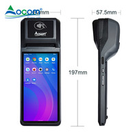 Sistema POS de 5,99 pulgadas, 4G, Android 13, inteligente, de mano, NFC, POS, móvil, impresora de 58mm, portátil, POS móvil