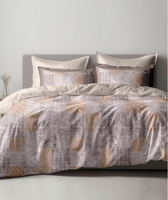 Lot de literie imprimée multicolore 3 pièces, haute qualité, élégante, pour la maison, Design Patchwork, couette colorée