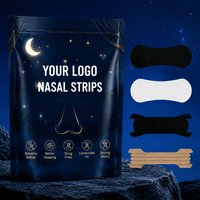 Bandes nasales personnalisées en gros, fabricant OEM, bande adhésive respirante pour le nez, anti-ronflement, aide au sommeil, utilisation sportive, certifiées MSDS