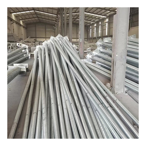 Manufacturer Price Single Arm Galvanized Steel Street <strong>Light</strong> <strong>Pole</strong> for Lighting - Product Image 5