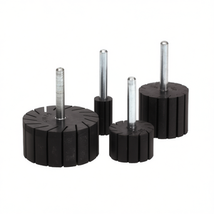 Ttake Soporte de goma para mangas, Bandas de tela abrasiva, Almohadillas de pulido para eje de 6 mm, 60x30 mm - Product Image 2