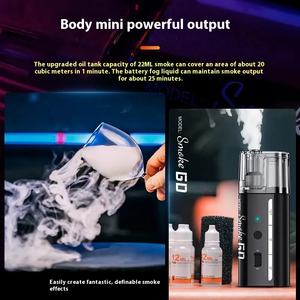 ポータブル30W手持ち式スモークマシンリモコンプラスチックフォガー屋外イベントパーティーステージエフェクト写真 - Product Image 5