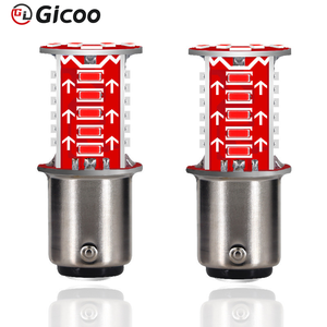 หลอดไฟ LED สำหรับรถยนต์ GICOO รุ่น 1156 P21w Ba15s Bay15d 1157 7443 7440 12V ไฟท้าย ไฟเบรก ไฟถอย - Product Image 6