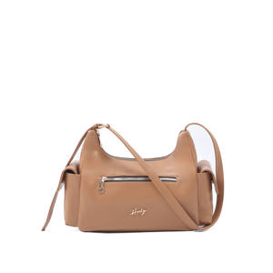 Sac à bandoulière pour femme en cuir de vache véritable 2025, léger, tendance, design sous le bras, fermeture éclair, doux et véritable - Product Image 1