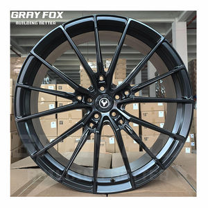 GRAYFOX personalizado forjado negro profundo cóncavo 17-24 pulgadas 5x120/5x112 ruedas de coche de pasajeros 4 piezas - Product Image 2