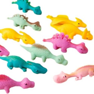 Wholesale 15pcs <strong>Slingshot</strong> Dinosaur Finger Stick Wall Christmas Funny Prank Gift Gags Practical Jokes Toys - Product Image 4