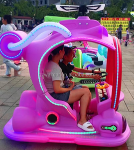 Nouveau Waimar Park Stall affaires pour enfants en plein air Double <span class=keywords><strong>voiture</strong></span> jouet électrique équipement d'amusement hélicoptère Style auto tamponneuse - Product Image 5