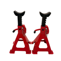 Supports de levage réglables en acier de 3 tonnes avec goupille de verrouillage pour une double sécurité