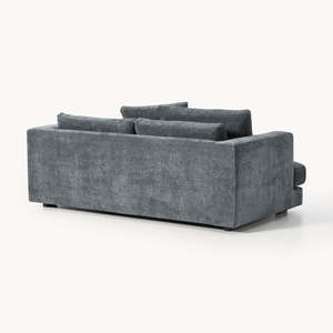 Sofá Cama Modular de Dos Plazas, Estilo Moderno y Lujoso, Popular <span class=keywords><strong>en</strong></span> Internet, con Estructura de Madera Sólida y Esponja de Alta Densidad para Sala de Estar - Product Image 5