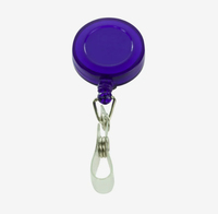 Porte-badge rétractable personnalisé avec logo, clip ceinture, pour événements d'entreprise, vente en gros