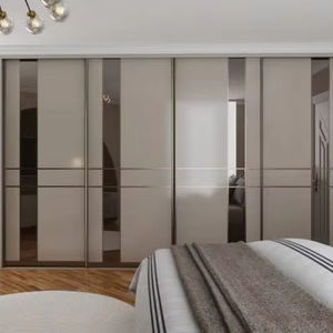 Conception gratuite pour un rangement et une organisation multifonctionnels de la garde-robe. Armoires de grande capacité sont disponibles. - Product Image 2