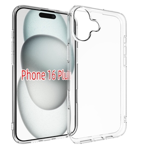 2024 nueva llegada claro transparente suave TPU funda protectora para teléfono móvil para iPhone 16 Pro Max 16 Plus 13 <span class=keywords><strong>Mini</strong></span> 12 Pro - Product Image 1