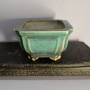 Neue Beliebte Quadratische Hochtemperatur-Glasierte Yixing-Bonsaischalen 2025 - Product Image 5