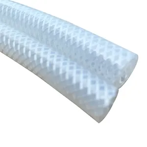 Нетоксичный прозрачный армированный водой силиконовый резиновый шланг для поставщиков молока